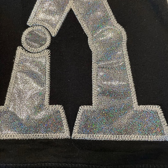 Disney Parks Star Wars At-At Silver Sparkle Shirt - Picture 8 of 9